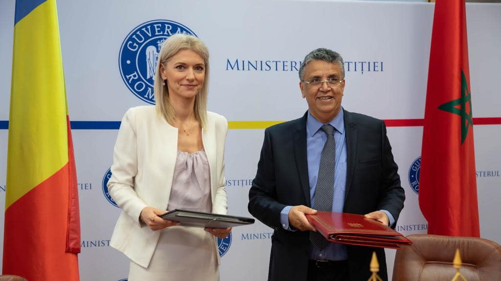 România și Marocul întăresc Cooperarea Judiciară Internațională prin semnarea unui protocol de colaborare