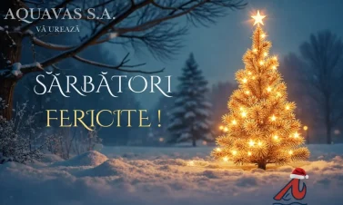 Aquavas mesaj sărbători