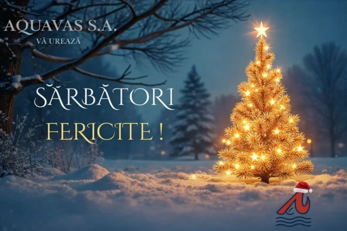 Aquavas mesaj sărbători