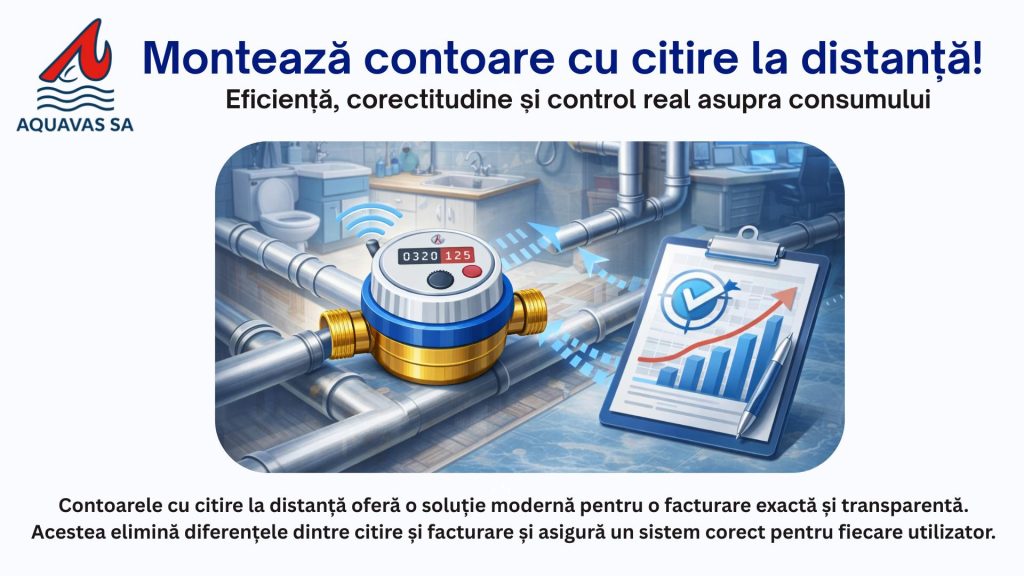 contoare cu citire la distanță